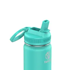 TAKEYA - BOTELLA 700ML BOMBILLA TEAL