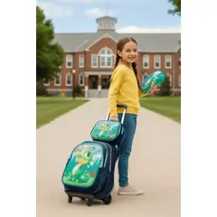 GENERICO - Mochilas escolar con redamiento para niños