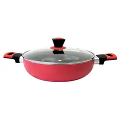 DORAL - Olla Arrocera lombardi 2,5 Lts Marca 24 Cms Color rojo