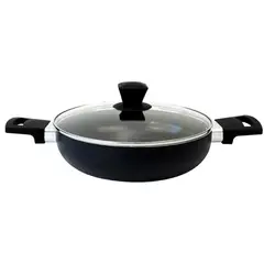 DORAL - Olla Arrocera lombardi 2,5 Lts Marca 24 Cms Color Negro