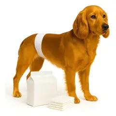 GENERICO - 24 Pañales Para Perros Pañales Para Perro Pañales Gato L