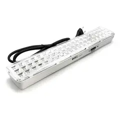 DRL - Lámpara Emergencia Led 5w Batería Recargable 60led 400lm Blanco