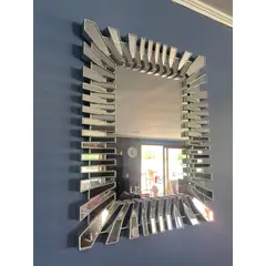 DEKAM DISEÑO - Espejo Diseño Lujo Plateado 57x74 cms