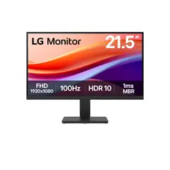 LG - Monitor de 215 pulgadas Full HD 100 Hz con sRGB 99 % típico HDR 10 y 1 ms MBR 22U401A-B