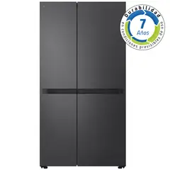 LG - Refrigerador Side by Side 664 Litros con Motor Smart Inverter GS66BPM