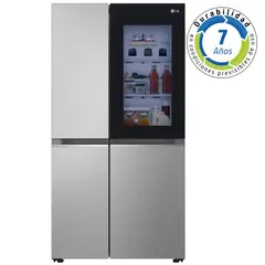 LG - Refrigerador Side by Side 647L con InstaView™ GS66BVP