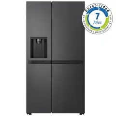 LG - Refrigerador Side by Side 638 Litros con Motor Smart Inverter Compressor GS66SPM