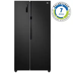 LG - Refrigerador Side by Side 509 Litros con Motor Smart Inverter GS51MPD