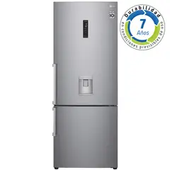 LG - Refrigerador Bottom Freezer 461 Litros con ThinQ™ GB45SGP