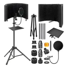 U BUY - Micrófono De Aislamiento De Sonido Plegable