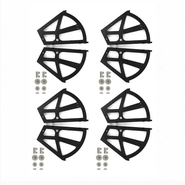 Bisagras De Plástico Para Zapatero Familiar De 8 Piezas