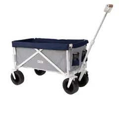 DRYHOOD - Carrito de Playa Discovery Azul Líneas