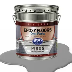 EPOXY - PINTURA PISOS ALTO TRAFICO - FLOORS - TINETA 18K GRIS MEDIO