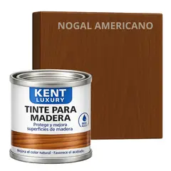 KENT - TINTE DE MADERA ORGANICO - EXTRACUBRIENTE BASE AGUA. - 185 G - NOGAL AMERICANO
