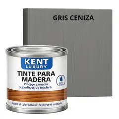 KENT - TINTE DE MADERA ORGANICO - EXTRACUBRIENTE BASE AGUA. - 450 G - GRIS CENIZA