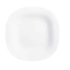 LUMINARC - Plato Postre Cuadrado Vidrio Opal 19cm Carine