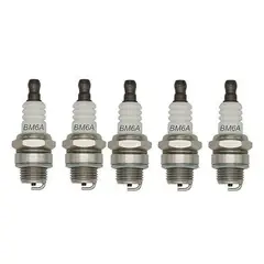 ERUX - Pack 5 Bujías Bm6a Desmalezadora + barrenos