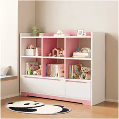 HOMER DESIGN - Organizador Niño Multiuso Living Escritorio Libros 100x118x24 con 3tira