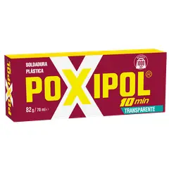 POXIPOL - Adhesivo Soldadura Plástica 82 gr / 70 ml Transparente