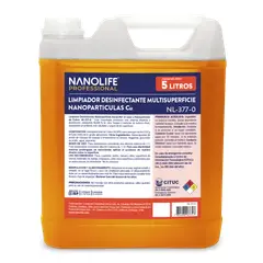 NANOLIFE - LIMPIADOR DESINFECTANTE MULTISUPERFICIES 5L