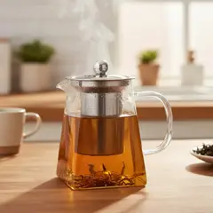 GENERICO - Tetera de Vidrio con Infusor 550ML