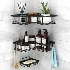 CEGRU - Organizador De Ducha - Repisa Baño Adhesivo Set 3 Inoxidable