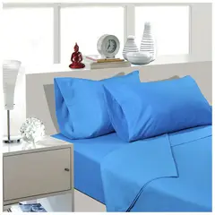 KEYHOME - Sabana Unicolor King 144 Hilos