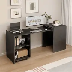 HOMER DESIGN - Escritorio Plegable Para Studio 140x44x80 Con Dos Repisa