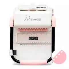 CINCH - Encuadernadora rosa orificio Cuadrado