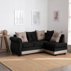 MEXX MUEBLES - SOFA SECCIONAL BALI FELPA