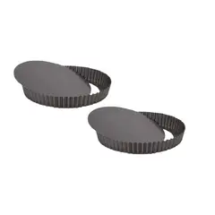 SWEET COOK - Set 2 Moldes Tartaletas Kuchen Desmontable 26cm