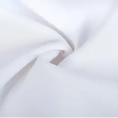 GENERICO - Tela By Strech Liso Blanco Premium 1 metro 1.50 cm ancho