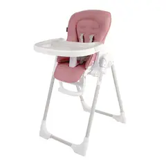 CARESTINO - Silla de Comer Malmo Rosa Malva