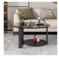 GENERICO - Mesa De Centro Moderna De Vidrio Templado 60x60x46 Cm mod-10271