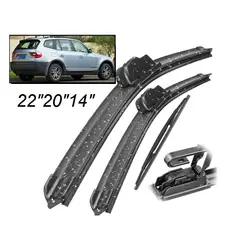 GENERICO - Bmw X3 2003-2010 E83 Plumillas Delanteras Y Trasera