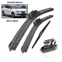GENERICO - Suzuki Baleno 2015-2023 Plumillas Delanteras Y Trasera
