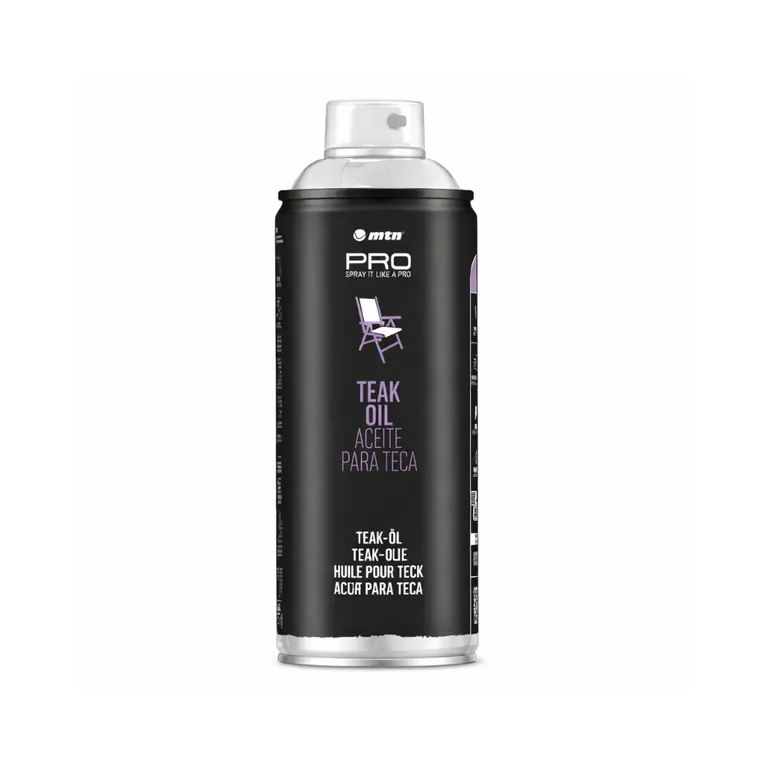 Aceite para Teca Spray 400ml Brillante Incoloro