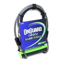 ONGUARD - Candado Bicicleta U-lock Neon Con Cable