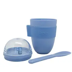 KEEP - Vaso Snack 450 ml Doble Compartimento Lavanda - SC