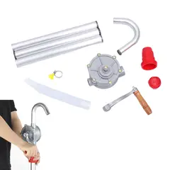 ATURE - Bomba De Aceite De Manivela Manual De Aleación De Aluminio