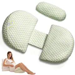 DEKANO - Almohada Multifuncional De Apoyo Lumbar Para Embarazadas