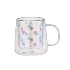 ADAGIO TEAS - Taza Doble Vidrio Summer Bloom 250 ml