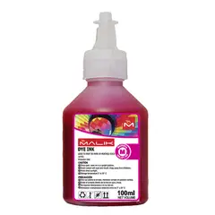 MALIK - Tinta Magenta 100ml con Botella para E/tank L3110