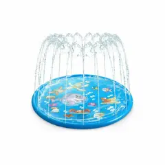 GENERICO - Alfombra Lanza Agua Piscina Niños 100 CM