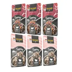 BELCANDO - Topping Para Perro Beef y Turkey X6 100g C/U