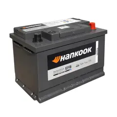 HANKOOK - Bateria de Auto 70 Ah Positivo Derecho 650 CCA