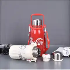 GENERICO - Termo Bala 1.2 Litros Acero Inoxidable Bebidas Frío Caliente