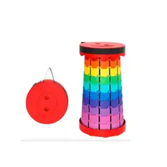 GENERICO - Banco Taburete Retractil Telescopico Silla Camping Multiuso