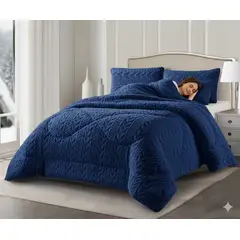 GENERICO - COBERTOR DE INVIERNO CON CHIPORRO KING TEXTURIZADO RELIVE TRENZADO TF