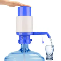 GENERICO - Dispensador Agua Manual 10 A 20 Litros Bomba Botellón Blanco